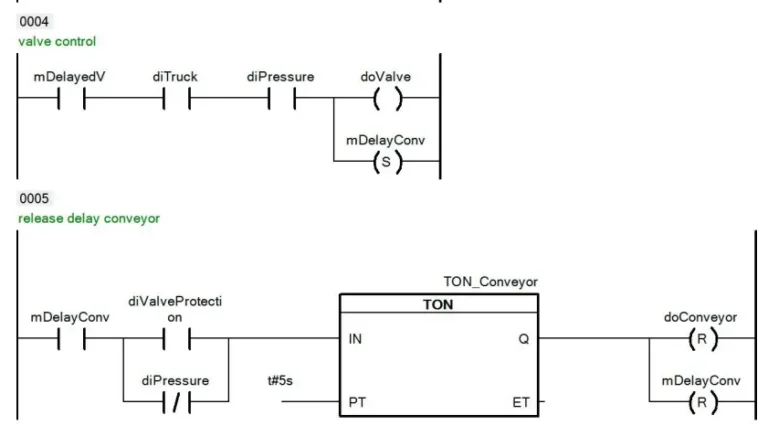 PLC 래더 다이어그램